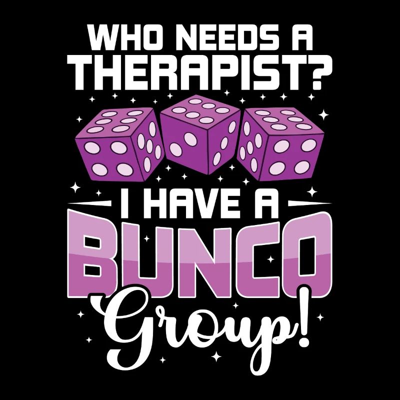 Theapie Bunco Player Dice Games Gift