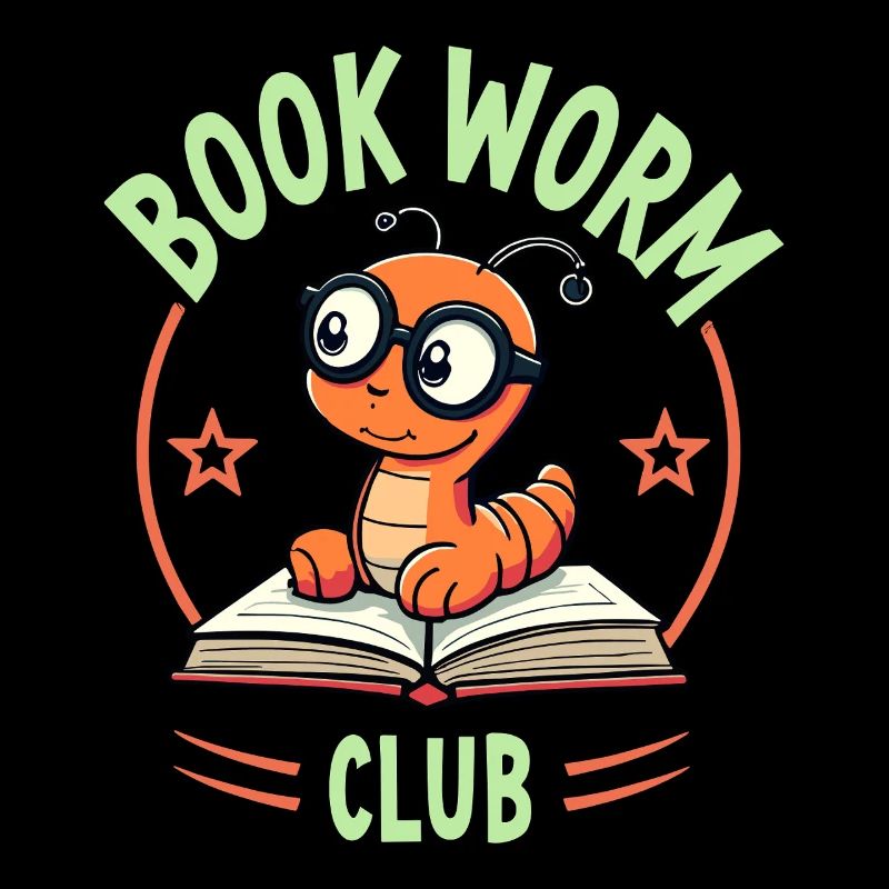 Book Worm Club - Reading Worm