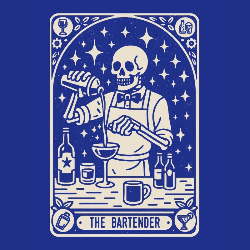 Bartender Barman The Bartender Tarot Cocktail
