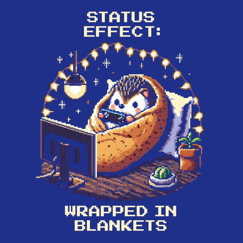 Statut : Blotti dans des couvertures