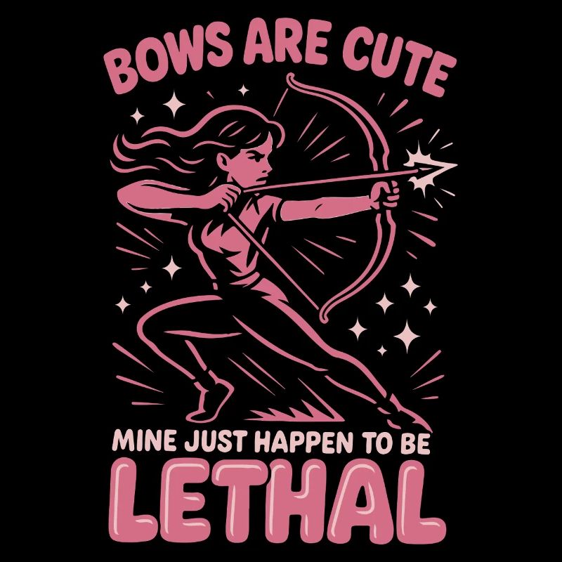 Les arcs sont mignons Mine Happen Lethal Archer girl