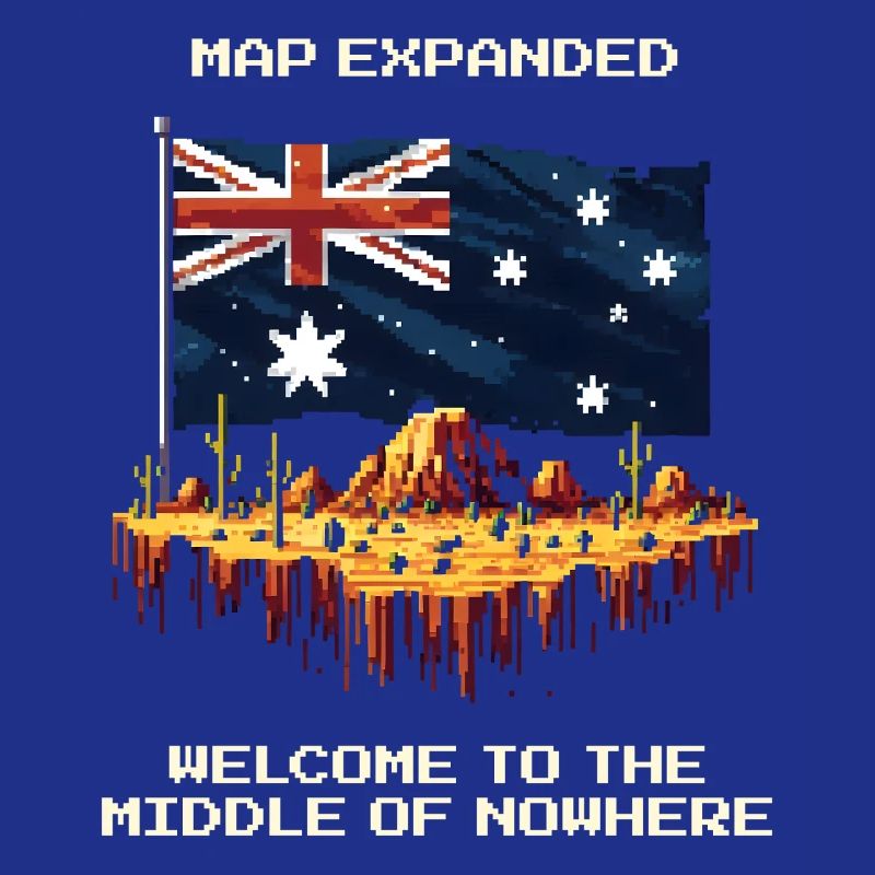 Karte erweitert: Mitte von Nirgendwo | Outback