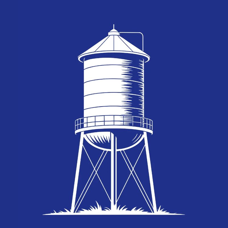 Water Tower Tank Elevated Potable