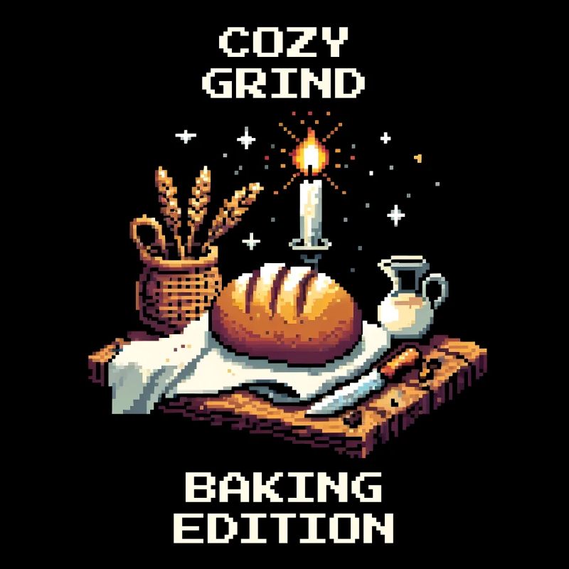 Gemütlicher Grind | Brot backen Humor
