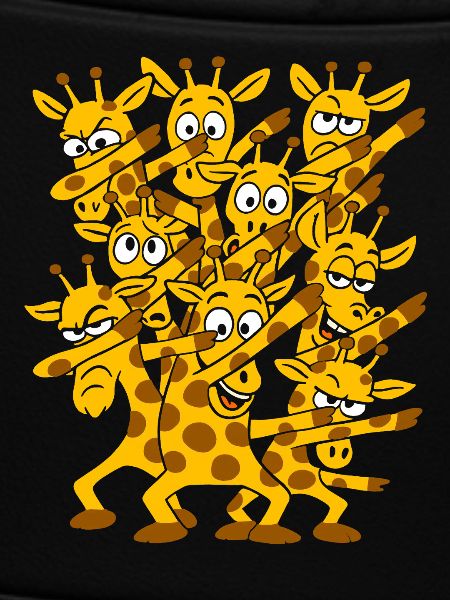 Dabbing Dancing Giraffes