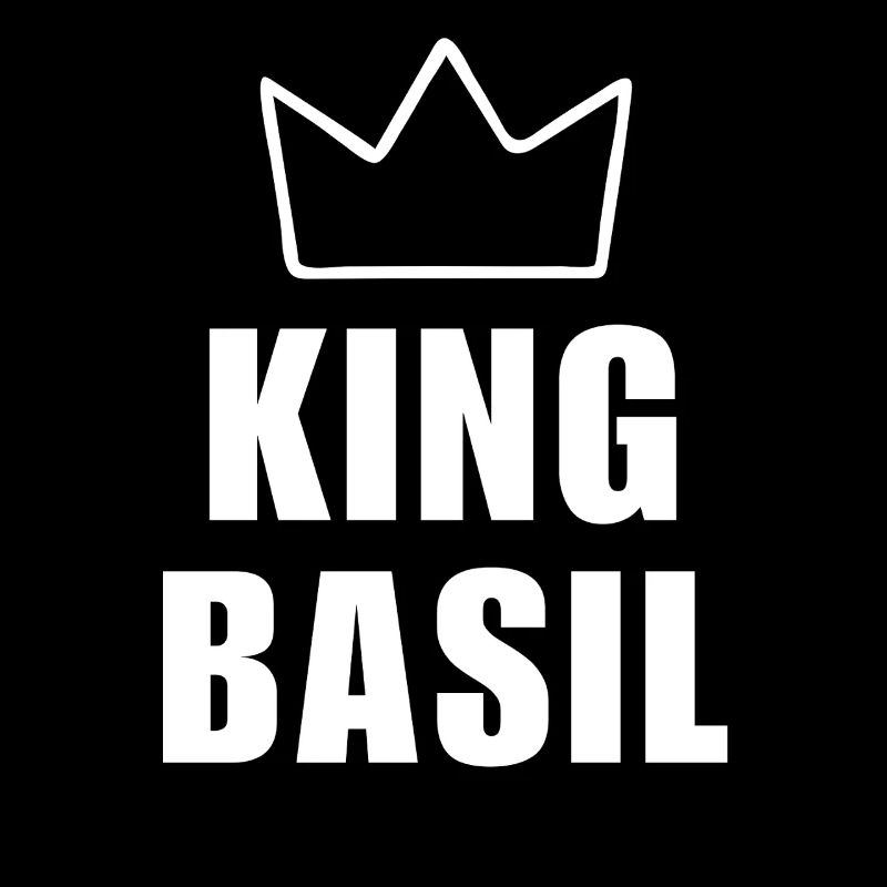 King Basil Crown Shirt – Name beginnt mit B
