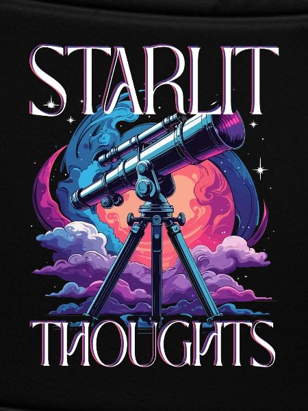 Astronom Sterngucker Stargazer Starlit Thoughts