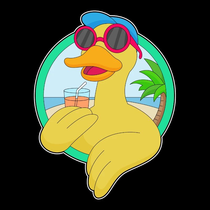 Boisson Duck Beach Été