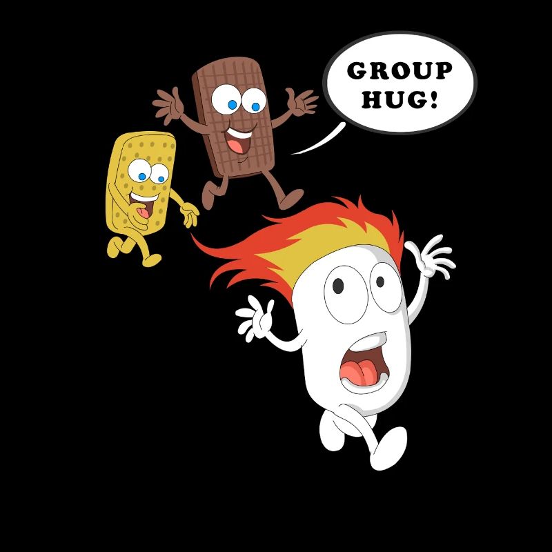 Funny S’mores Shirt – Marshmallow Chocolate Group 