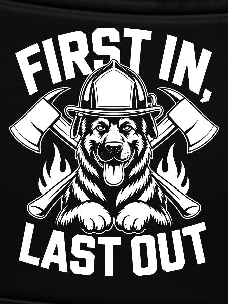 Firefighter Dog