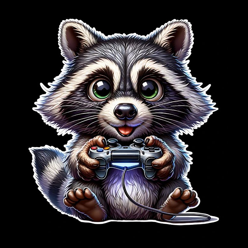 Waschbär Gaming