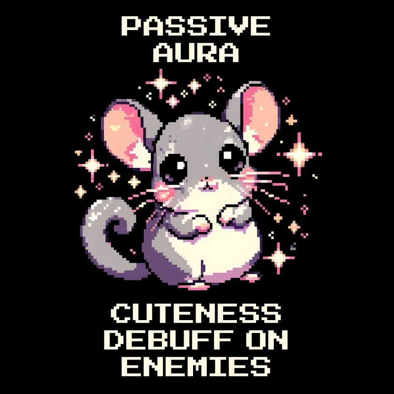 Aura passive : Débuff de gentillesse | Chinchilla
