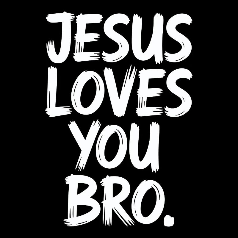 Jésus t'aime, frère, message inspirant