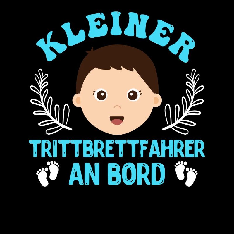 Werdende Mutter KLEINER TRITTBRETTFAHRER AN BORD