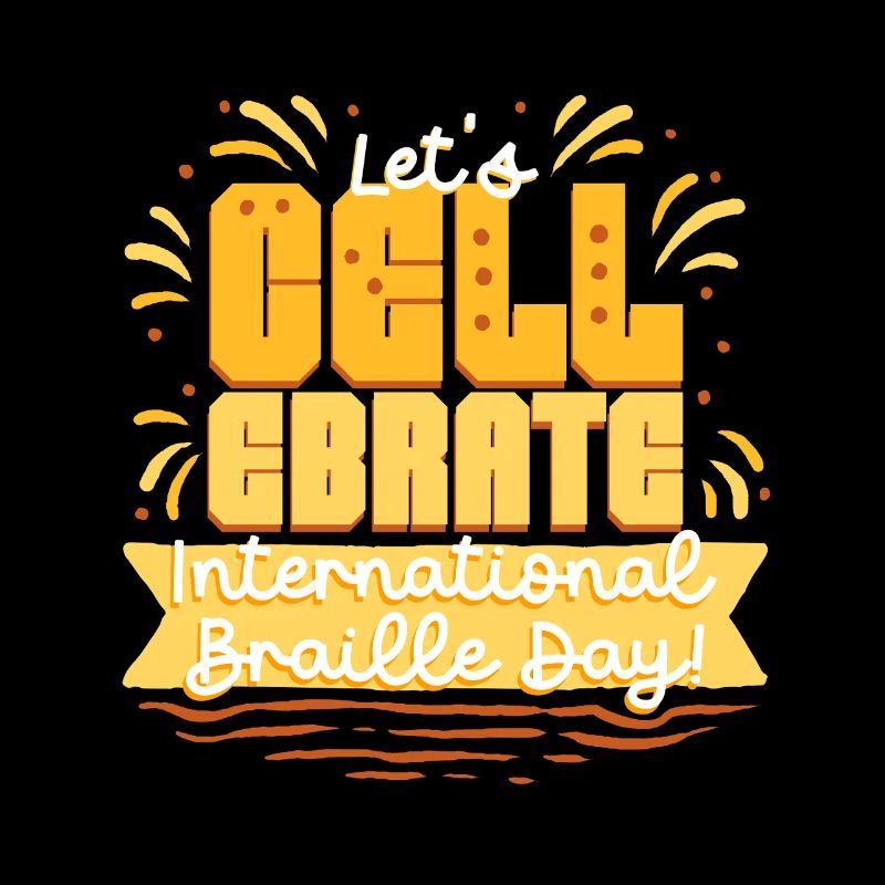 Braille Teacher Braille Lets Cell-Ebrate