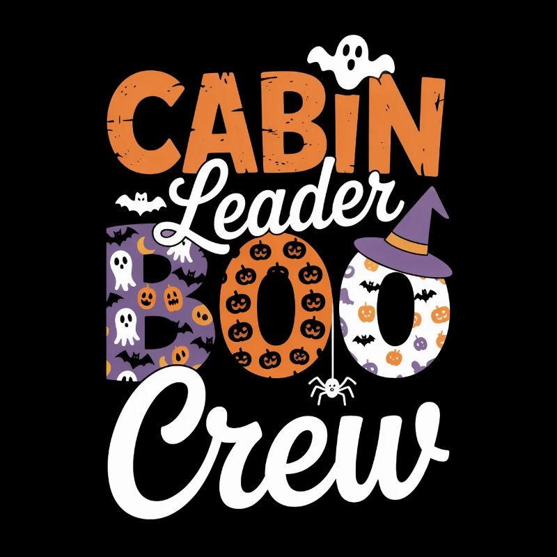 Chef de cabine Boo Crew Camper Randonneur Halloween