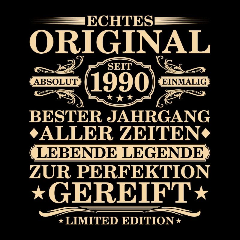 Original since 1990 - 35th birthday