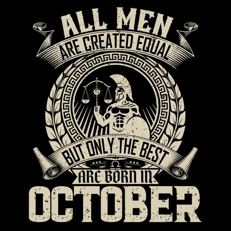 October All Men Are Created Equal Design