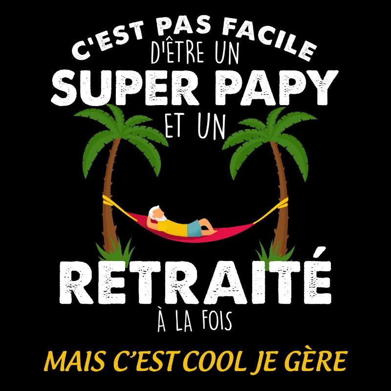 Notre Papy Retraité Vacances Tropical