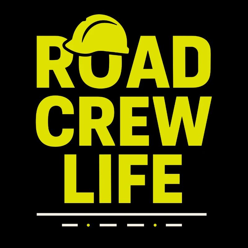 Road Construction Team Asphalt Concrete Team