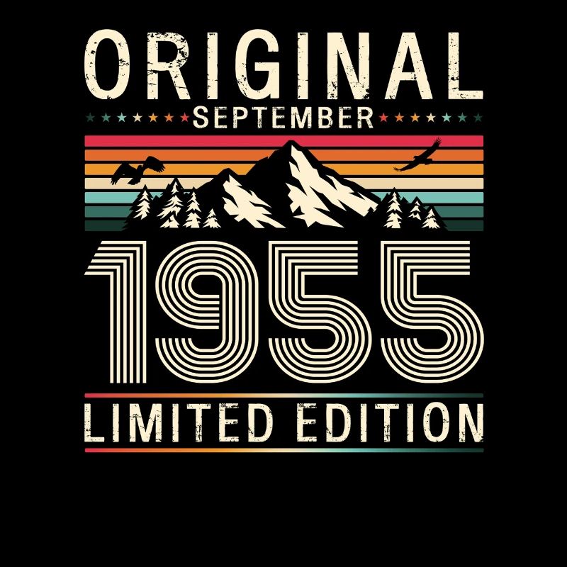 70th birthday Original September 1955