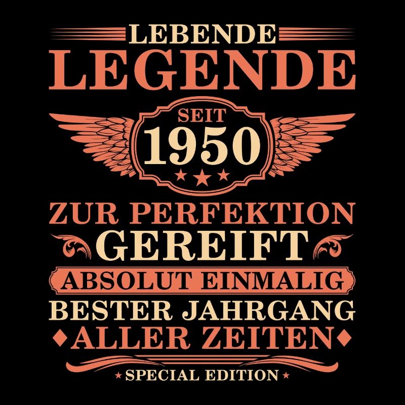75e anniversaire Année millésime 1950