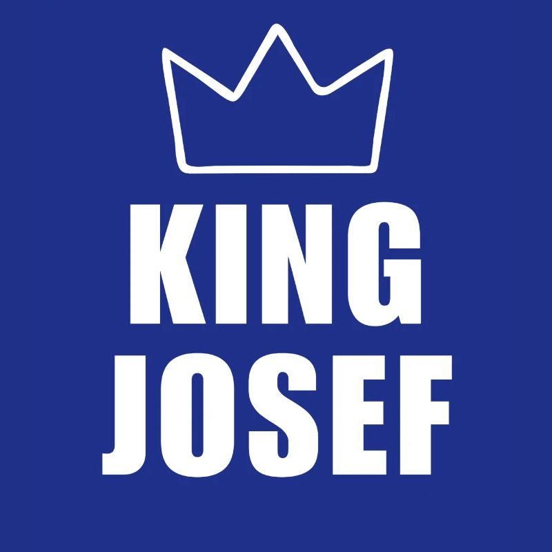 Josef Name mit Buchstabe J - King Crown Hemd
