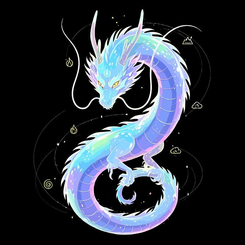 Dragon d’Éther Mystique | Tisserand d’âmes