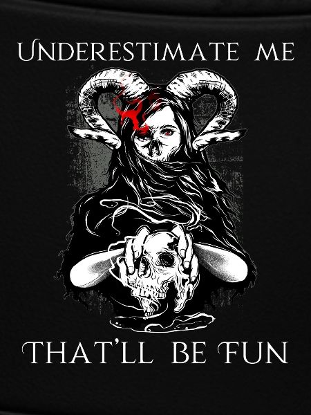 Underestimate Me Witch Halloween