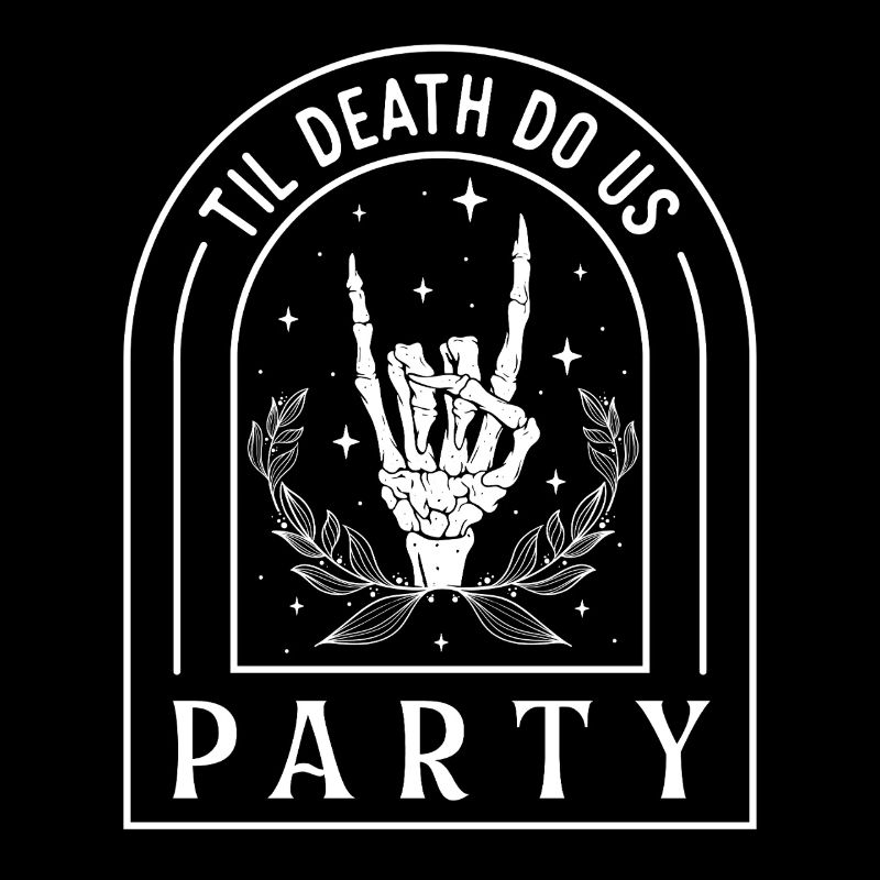 Til Death Do Us Party Halloween Wedding Fun