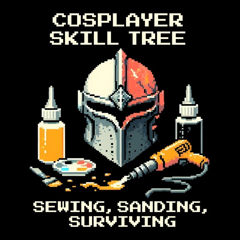 Skilltree : Couture, ponçage, survie | Cosplay