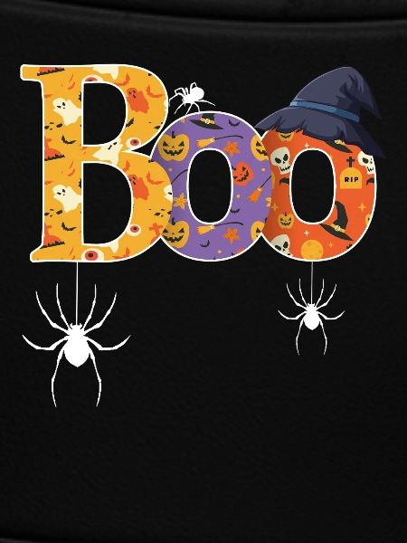 Boo Pattern Halloween