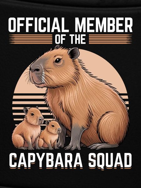 Funny aesthetic Kawaii Capybara