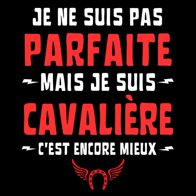 JE NE SUIS PAS PARFAITE MAIS CAVALIERE