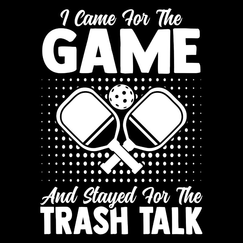Pickleball Paddleball Trash Talk Equipment