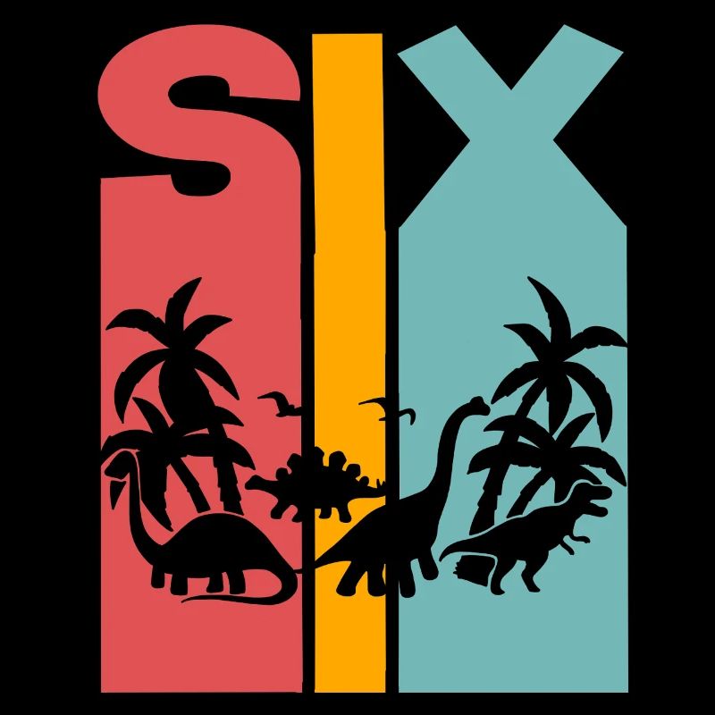 6th Birthday Dinosaur