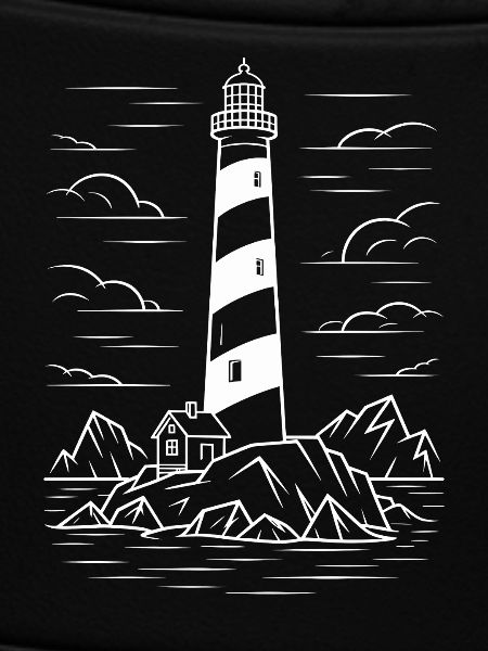 Lighthouse on the rock