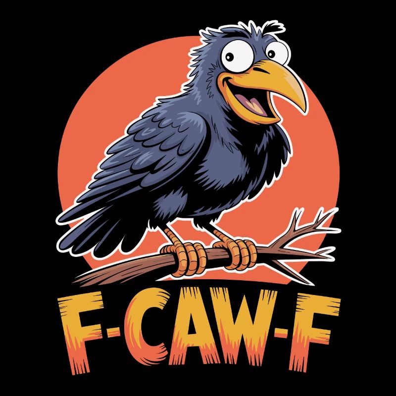 F-Caw-F Meme Crow