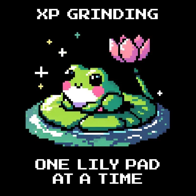 XP-Grind – Feuille par feuille | Grenouille, Nénuphar