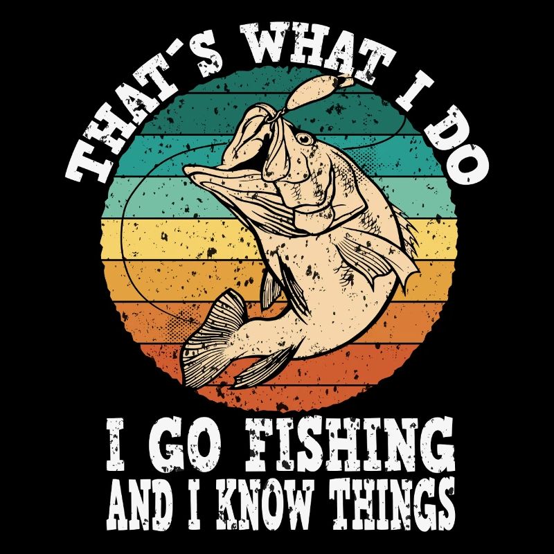 Motif mème de poisson rétro