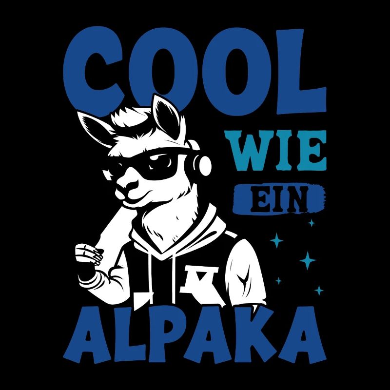 Éventail d’alpaga COOL COMME UN LAMA D’ALPAGA Drôle