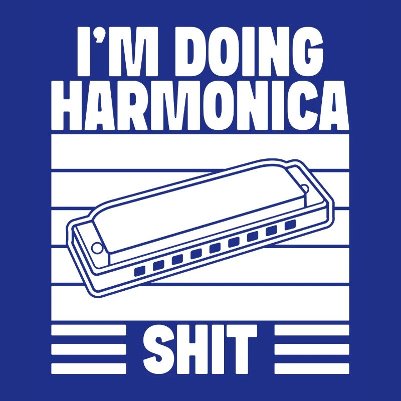 Harmonica Musican Doing Shit Harmonica