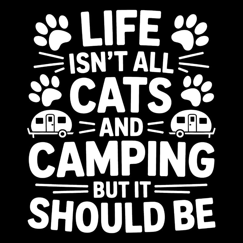 Camping Dire Chats Drôle Camping Cadeau