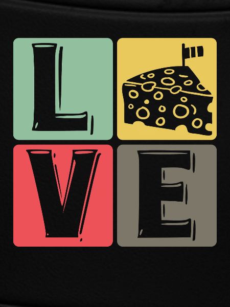 CheeseLove Pop Art Square