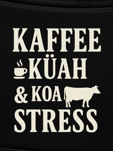 Kaffee Kuh Stress