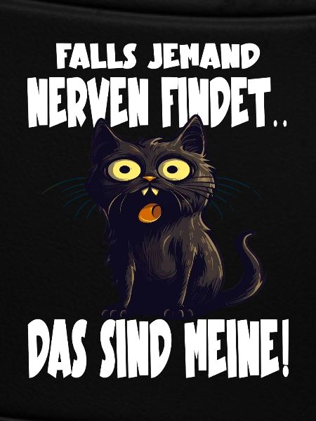Funny Black Cat