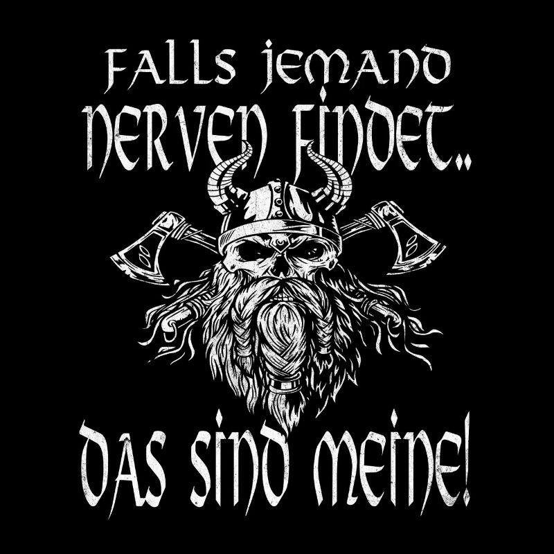 Lustiger Wikiger Viking Spruch: Das sind meine 