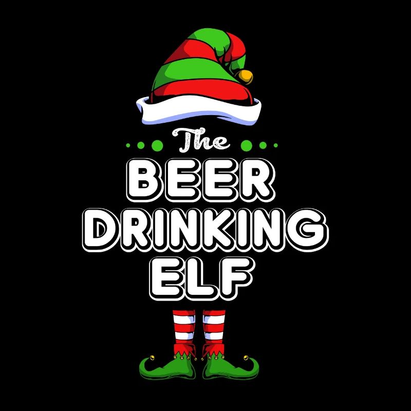 Elfe Elf Weihnachtsgeschenk Bier Party Alkohol