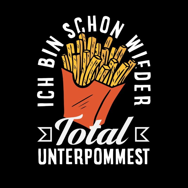 Totally underpommest encore une fois – blague sur les frites