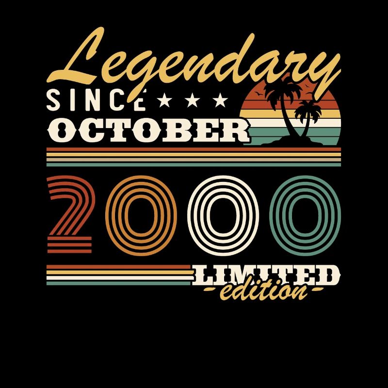 Legendary since October 2000 Vintage Retro